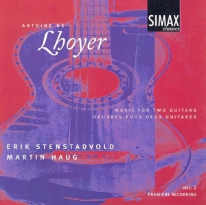 Stenstadvolderik/Haugmartin - Delhoyer:Music For 2 Guitars-2 in der Gruppe Externt_Lager / Naxoslager bei Bengans Skivbutik AB (3744974)