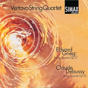 Vertavo String Quartet - Grieg/Debussy in der Gruppe CD bei Bengans Skivbutik AB (3744981)