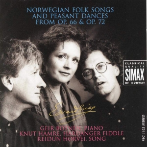 Botnengeir/Hamreknut/Horvei - Grieg:Norw Folksongs & Peasant in der Gruppe Externt_Lager / Naxoslager bei Bengans Skivbutik AB (3746137)