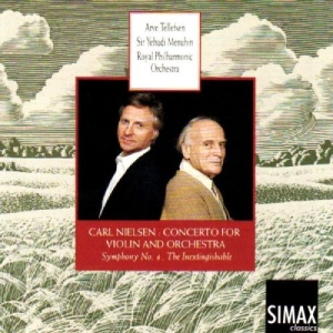 Tellefsenarve - Nielsen:Fiolinkons/Symf 4 (Simax) in der Gruppe Externt_Lager / Naxoslager bei Bengans Skivbutik AB (3746152)