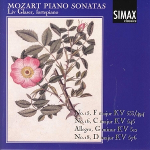 Glaserliv - Mozart:Piano Sonatas Vol 5 in der Gruppe Externt_Lager / Naxoslager bei Bengans Skivbutik AB (3746157)