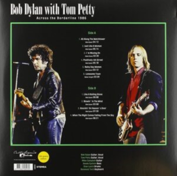 Dylan Bob With Tom Petty - Across The Borderline 1986 in der Gruppe VINYL / Rock bei Bengans Skivbutik AB (3746960)