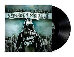 Världen Brinner - Vi Äger Natten (Svart) in der Gruppe VINYL / Pop-Rock,Punk,Svensk Musik bei Bengans Skivbutik AB (3747752)