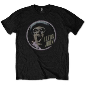 Elton John - ELTON JOHN UNISEX TEE: CIRCLE in der Gruppe Merchandise bei Bengans Skivbutik AB (3750608)