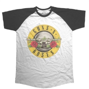 Guns N' Roses - GUNS N' ROSES UNISEX RAGLAN TEE: CIRCLE  in der Gruppe Merchandise bei Bengans Skivbutik AB (3750689)
