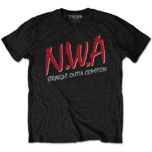 N.W.A -  N.W.A Unisex Tee: Straight Outta Compto in der Gruppe MERCH / T-Shirt / Sommar T-shirt 23 bei Bengans Skivbutik AB (3751169r)