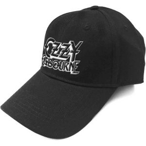Ozzy Osbourne - Logo Bl Baseball C in der Gruppe MERCHANDISE / Merch / Hårdrock bei Bengans Skivbutik AB (3755177)