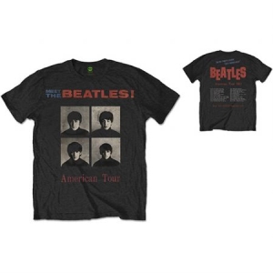 The Beales - THE BEATLES UNISEX TEE: AMERICAN TOUR 19 in der Gruppe Merch T-shirts / Classic Tours bei Bengans Skivbutik AB (3756565r)