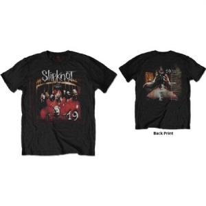 Slipknot - SLIPKNOT UNISEX TEE: DEBUT ALBUM 19 YEAR in der Gruppe Minishops / Slipknot bei Bengans Skivbutik AB (3756674r)