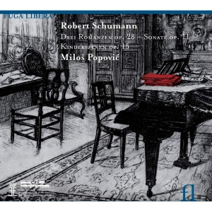 Robert Schumann - Schumann / 3 Romanzen Op28+Sonat in der Gruppe Externt_Lager / Naxoslager bei Bengans Skivbutik AB (3758052)