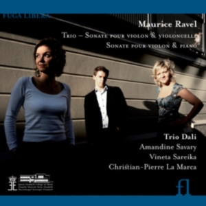 Maurice Ravel (1875 / 1937) - Ravel / Trio Pia+Duo Vio Cello+S in der Gruppe Externt_Lager / Naxoslager bei Bengans Skivbutik AB (3758060)