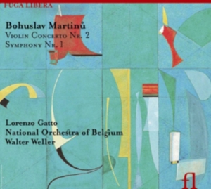 Bohuslav Martinu - Martinu / Violin Concerto Nr2,Sy in der Gruppe Externt_Lager / Naxoslager bei Bengans Skivbutik AB (3758081)