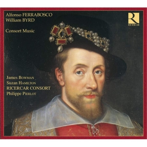 William Byrd / Alfonso Ferrabosco - Byrd & Ferrabosco / Consort Musi in der Gruppe Externt_Lager / Naxoslager bei Bengans Skivbutik AB (3760556)