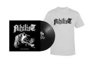 Nihilist - Carnal Leftover - Lp Black + Tst S in der Gruppe VINYL / Hårdrock/ Heavy metal bei Bengans Skivbutik AB (3760882)