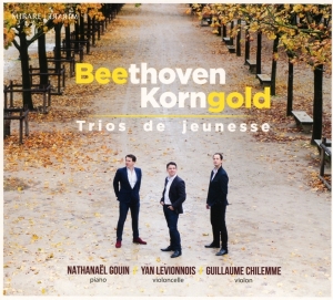 Nathanael Gouin - Beethoven/Korngold: Trios De Jeunesse in der Gruppe CD bei Bengans Skivbutik AB (3760923)