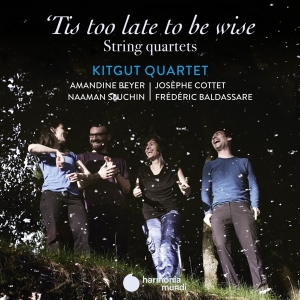 Kitgut Quartet - 'Tis Too Late To Be Wise in der Gruppe CD / Klassiskt,Övrigt bei Bengans Skivbutik AB (3760933)