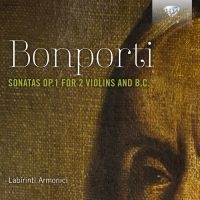 Bonporti Francesco Antonio - Sonatas, Op. 1 For 2 Violins & Bass in der Gruppe Externt_Lager / Naxoslager bei Bengans Skivbutik AB (3761694)
