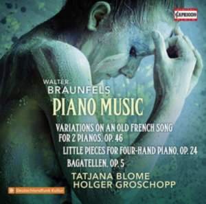 Braunfels Walter - Piano Music in der Gruppe Externt_Lager / Naxoslager bei Bengans Skivbutik AB (3761709)