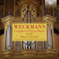 Weckmann Matthias - Complete Organ Music (3Cd) in der Gruppe Externt_Lager / Naxoslager bei Bengans Skivbutik AB (3761937)