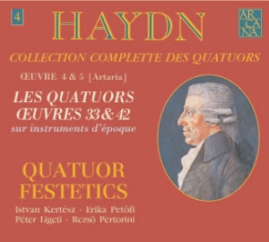 Haydn  Joseph - Haydn / Quatuors Op. 33 & 42 in der Gruppe CD bei Bengans Skivbutik AB (3762277)