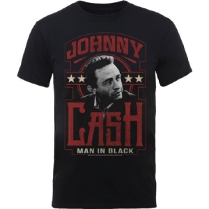 Johnny Cash - Straight Stare Uni Bl    in der Gruppe MERCHANDISE / T-shirt / Country bei Bengans Skivbutik AB (3762391r)