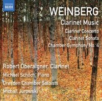 Weinberg Mieczyslaw - Clarinet Concerto Clarinet Sonata in der Gruppe CD bei Bengans Skivbutik AB (3762796)