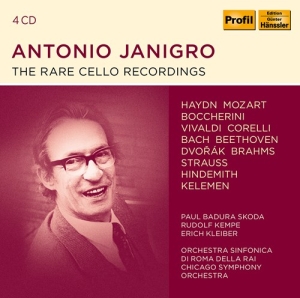 Various - The Rare Cello Recordings (4 Cd) in der Gruppe Externt_Lager / Naxoslager bei Bengans Skivbutik AB (3763342)
