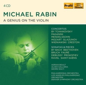 Various - A Genius On The Violin (4 Cd) in der Gruppe CD bei Bengans Skivbutik AB (3763343)