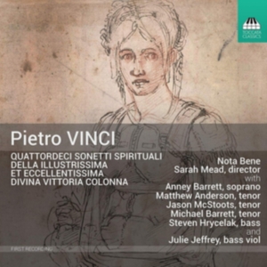 Vinci Pietro - Quattordeci Sonetti Spirituali in der Gruppe Externt_Lager / Naxoslager bei Bengans Skivbutik AB (3763358)