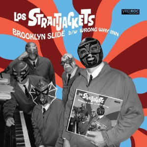 Los Straitjackets - Brooklyn Slide B/W Wrong Way I Nn in der Gruppe VINYL / Pop-Rock bei Bengans Skivbutik AB (3763519)