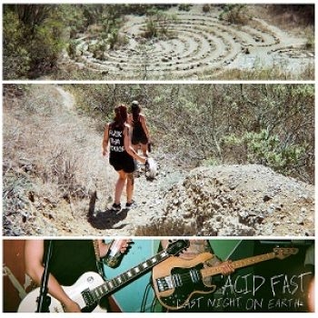 Acid Fast - Last Night On Earth in der Gruppe VINYL / Rock bei Bengans Skivbutik AB (3763700)
