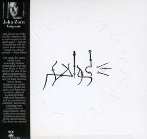 Zorn John - Enigmata in der Gruppe CD bei Bengans Skivbutik AB (3764405)