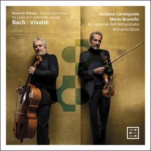 Bach Johann Sebastian Vivaldi An - Sonar In Ottava - Double Concertos in der Gruppe Externt_Lager / Naxoslager bei Bengans Skivbutik AB (3769958)
