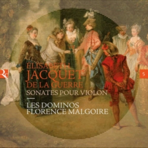 De La Guerre Elisabeth Jacquet - Sonates Pour Violon in der Gruppe Externt_Lager / Naxoslager bei Bengans Skivbutik AB (3769979)