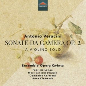 Veracini Francesco Maria - Sonate Da Camera A Violino Solo, Op in der Gruppe Externt_Lager / Naxoslager bei Bengans Skivbutik AB (3770787)