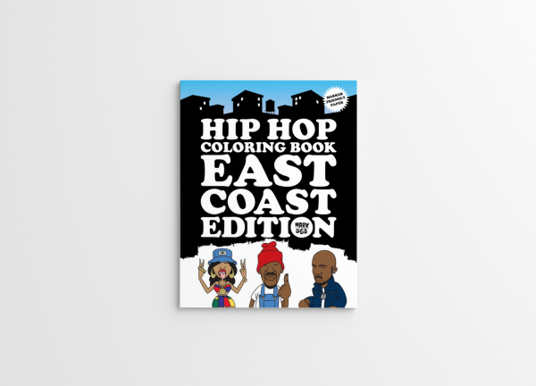 Mark 563 - Hip Hop Coloring Book: East Coast Edition in der Gruppe Övriga böcker bei Bengans Skivbutik AB (3773950)
