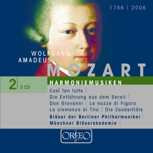 Mozart Wolfgang Amadeus - Harmoniemusiken in der Gruppe CD bei Bengans Skivbutik AB (3774171)