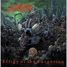 Suffocation - Effigy Of The Forgotten (Red) in der Gruppe VINYL bei Bengans Skivbutik AB (3774345)