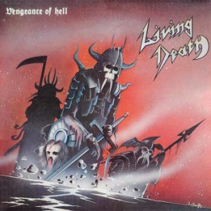 Living Death - Vengeance Of Hell (Red Vinyl W/Post in der Gruppe VINYL bei Bengans Skivbutik AB (3774685)