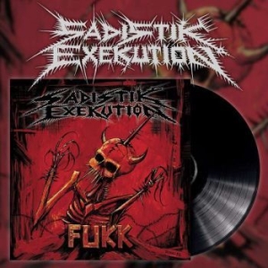 Sadistik Exekution - Fukk (Black Vinyl) in der Gruppe VINYL / Hårdrock bei Bengans Skivbutik AB (3775562)