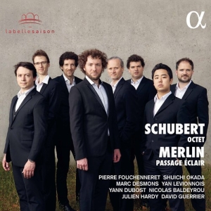 Schubert Franz Merlin Raphael - Octet Passage Eclair in der Gruppe CD bei Bengans Skivbutik AB (3778520)