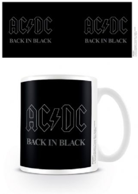 AC/DC - Back In Black Coffee Mug in der Gruppe MERCH / Minsishops-merch / Ac/Dc bei Bengans Skivbutik AB (3778790)