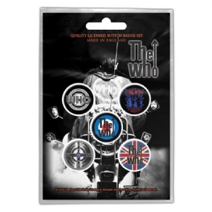 Who - Button Badge Pack: Quadrophenia in der Gruppe Merch CDON 2306 bei Bengans Skivbutik AB (3779666)