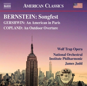 Bernstein Leonard Gershwin Georg - Songfest An American In Paris An in der Gruppe Externt_Lager / Naxoslager bei Bengans Skivbutik AB (3779866)