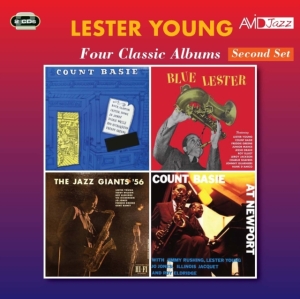 Lester Young - Four Classic Albums in der Gruppe CD / Jazz bei Bengans Skivbutik AB (3783797)