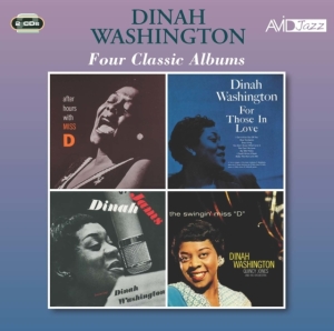 Washington Dinah - Four Classic Albums in der Gruppe CD bei Bengans Skivbutik AB (3783798)
