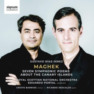 Diaz-Jerez Gustavo - Maghek - Seven Symphonic Poems Abou in der Gruppe Externt_Lager / Naxoslager bei Bengans Skivbutik AB (3788227)