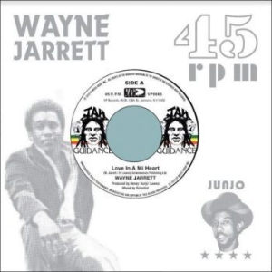 Jarret Wayne / Roots Radics - Love In A Mi Heart / Blood On His L in der Gruppe VINYL / Reggae bei Bengans Skivbutik AB (3788357)