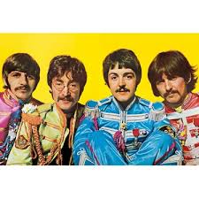 The Beatles - Sgt. Pepper Lonley heart Club Poster in der Gruppe Övrigt /  bei Bengans Skivbutik AB (3790784)