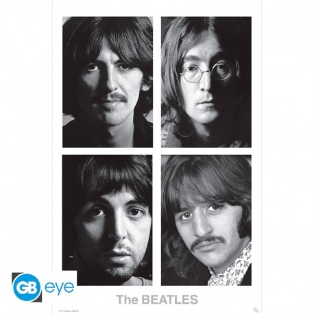 The Beatles - White Album Faces Poster 91,5x61 in der Gruppe MERCHANDISE / Poster / Pop-Rock bei Bengans Skivbutik AB (3790802)